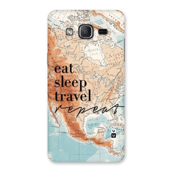 Travel Repeat Back Case for Galaxy On7 2015