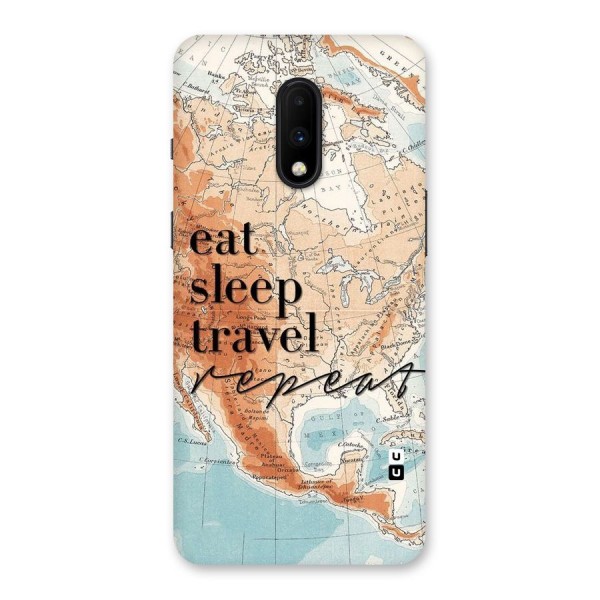Travel Repeat Back Case for OnePlus 7