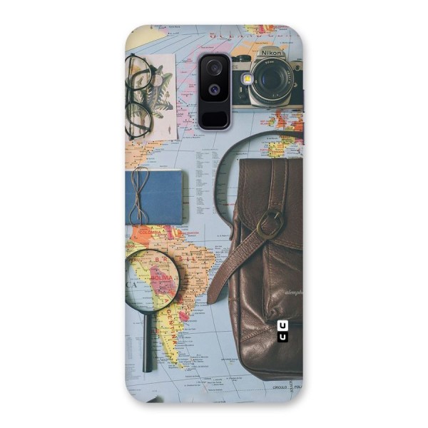 Travel Requisites Back Case for Galaxy A6 Plus