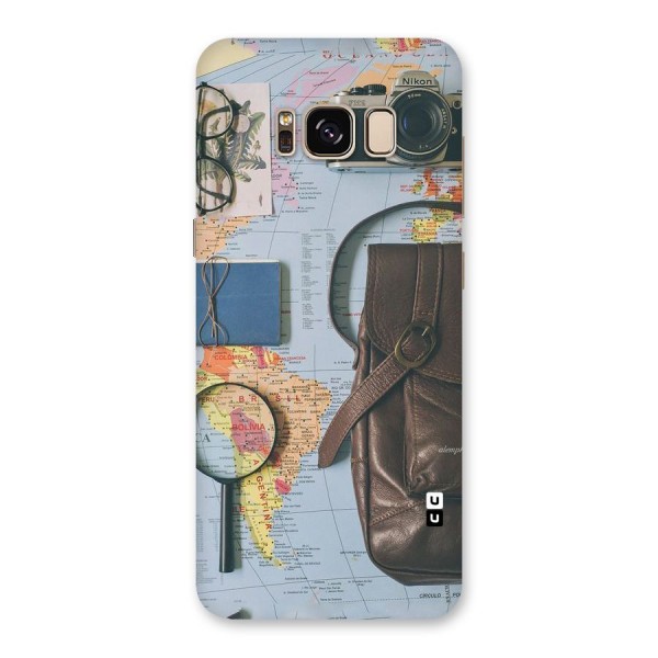 Travel Requisites Back Case for Galaxy S8