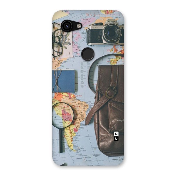 Travel Requisites Back Case for Google Pixel 3a