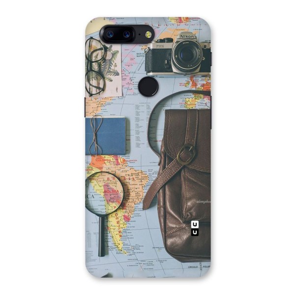 Travel Requisites Back Case for OnePlus 5T