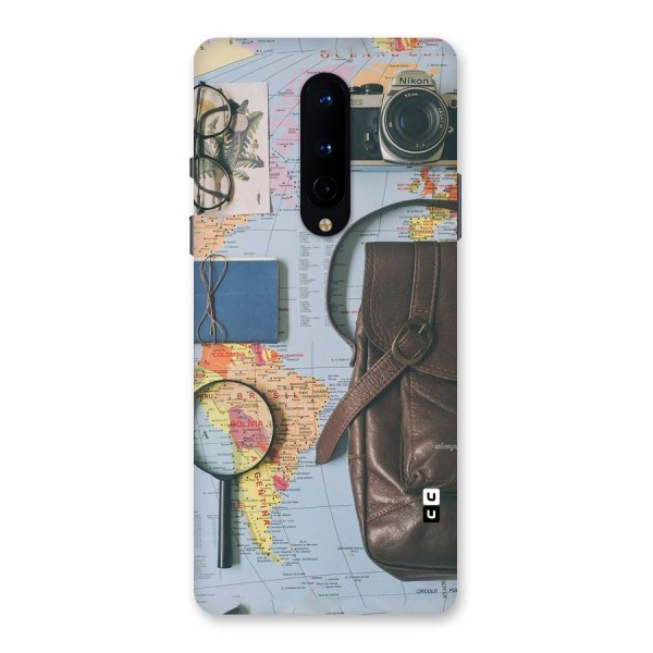 Travel Requisites Back Case for OnePlus 8