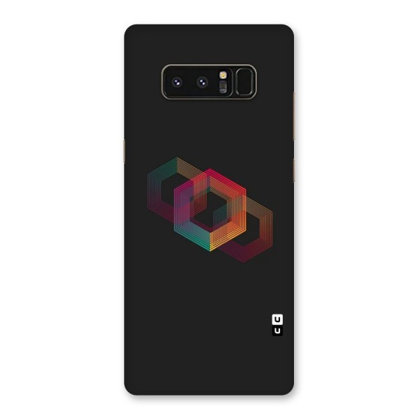 Tri-hexa Colours Back Case for Galaxy Note 8