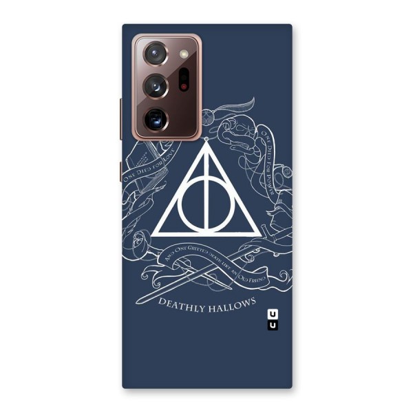 Triangle Blue Back Case for Galaxy Note 20 Ultra