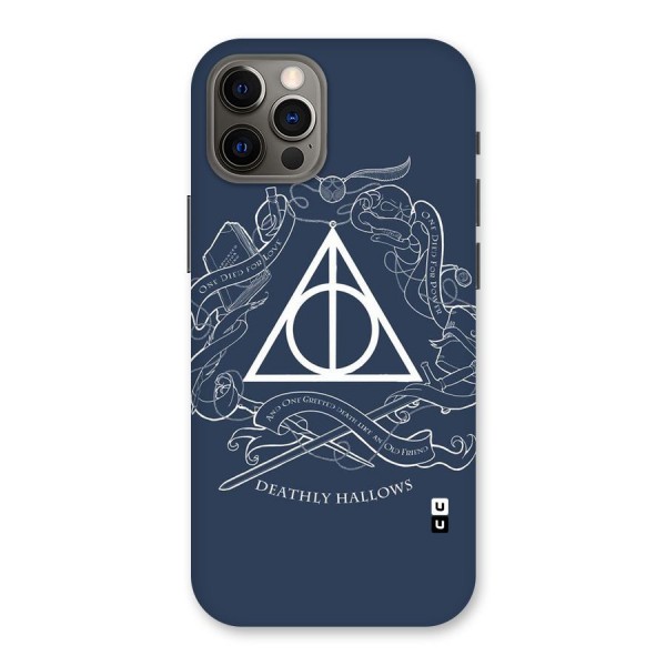 Triangle Blue Back Case for iPhone 12 Pro