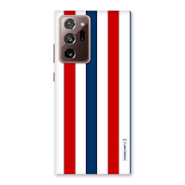 Tricolor Stripes Back Case for Galaxy Note 20 Ultra