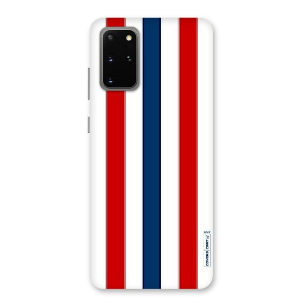 Tricolor Stripes Back Case for Galaxy S20 Plus