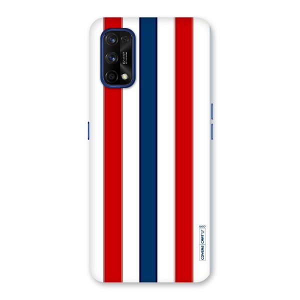 Tricolor Stripes Back Case for Realme 7 Pro