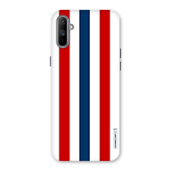 Tricolor Stripes Back Case for Realme C3