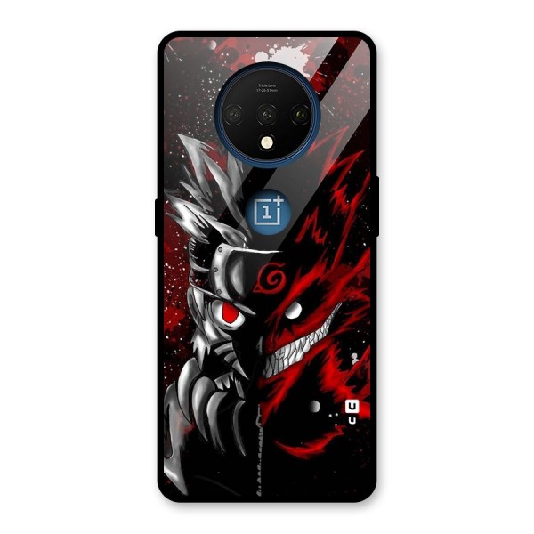 Two Face Naruto Glass Back Case for OnePlus 7T