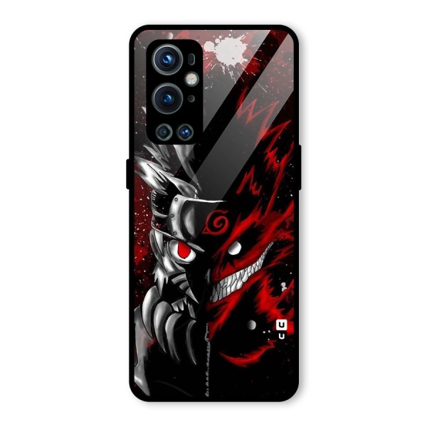 Two Face Naruto Glass Back Case for OnePlus 9 Pro