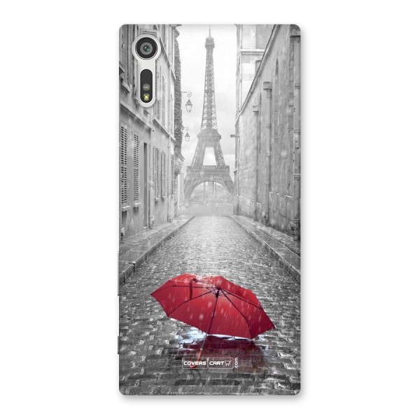 Umbrella Paris Back Case for Xperia XZ