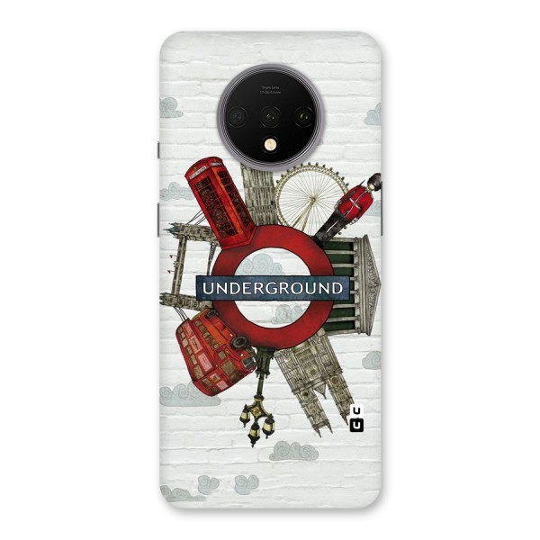 Underground Design Back Case for OnePlus 7T