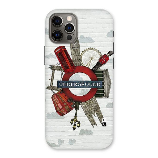Underground Design Back Case for iPhone 12 Pro