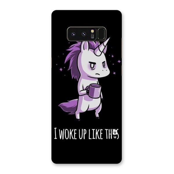 Unicorn Morning Back Case for Galaxy Note 8