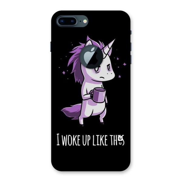 Unicorn Morning Back Case for iPhone 7 Plus Logo Cut
