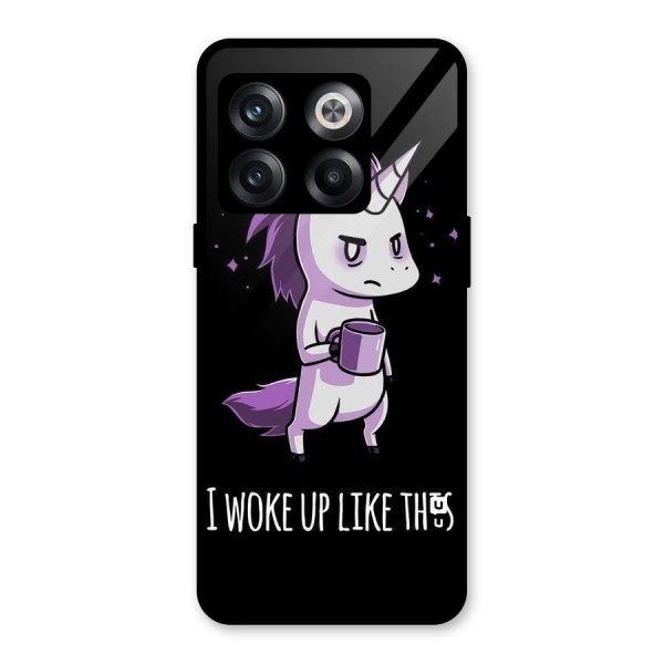 Unicorn Morning Glass Back Case for OnePlus 10T