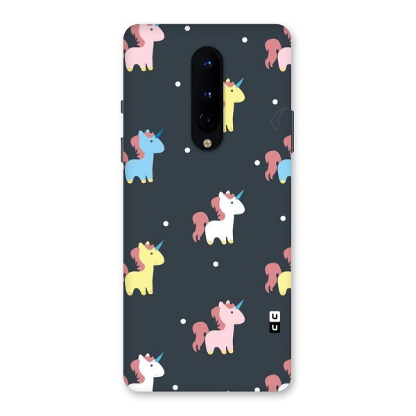 Unicorn Pattern Back Case for OnePlus 8