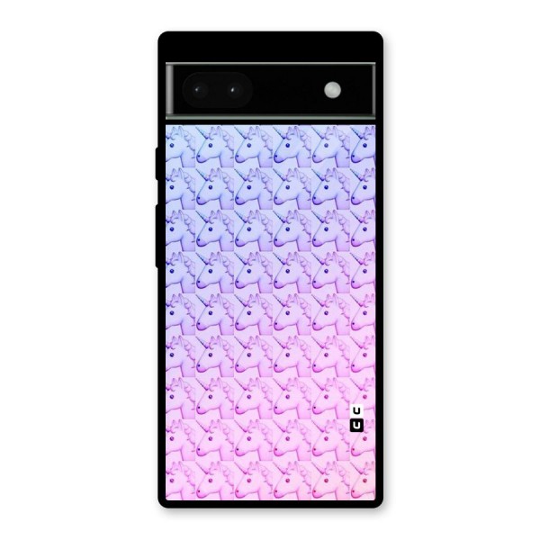 Unicorn Shade Glass Back Case for Google Pixel 6a
