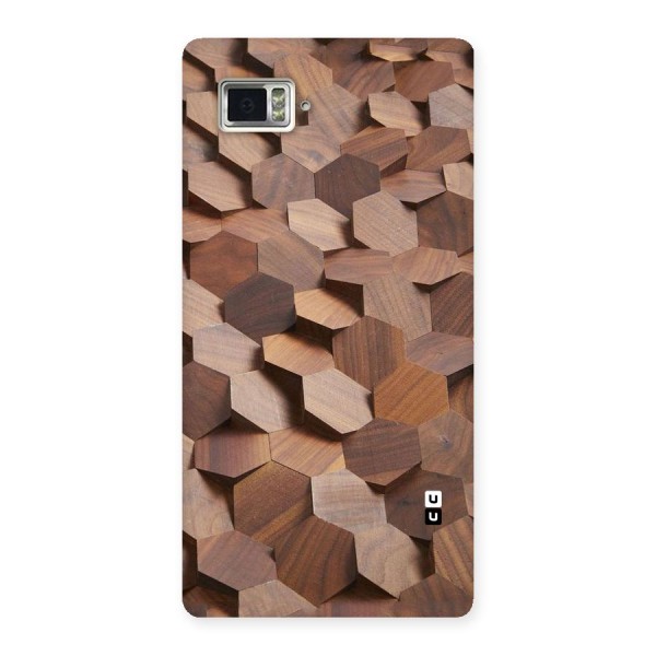 Uplifted Wood Hexagons Back Case for Vibe Z2 Pro K920