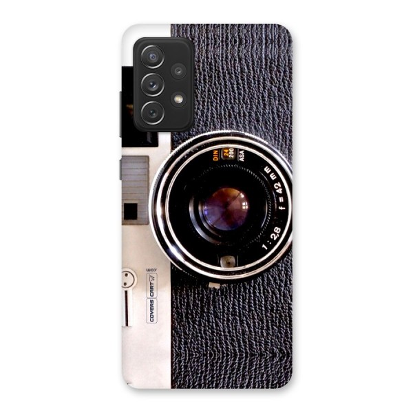 Vintage Camera Back Case for Galaxy A72