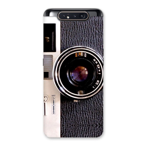 Vintage Camera Back Case for Galaxy A80