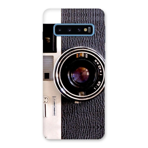 Vintage Camera Back Case for Galaxy S10
