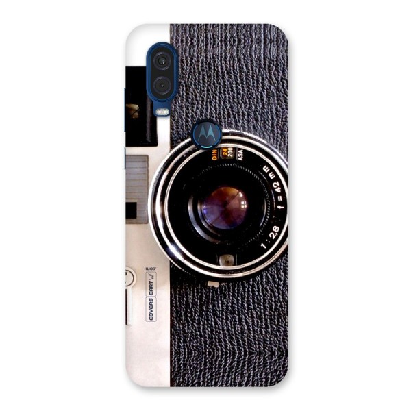 Vintage Camera Back Case for Motorola One Vision