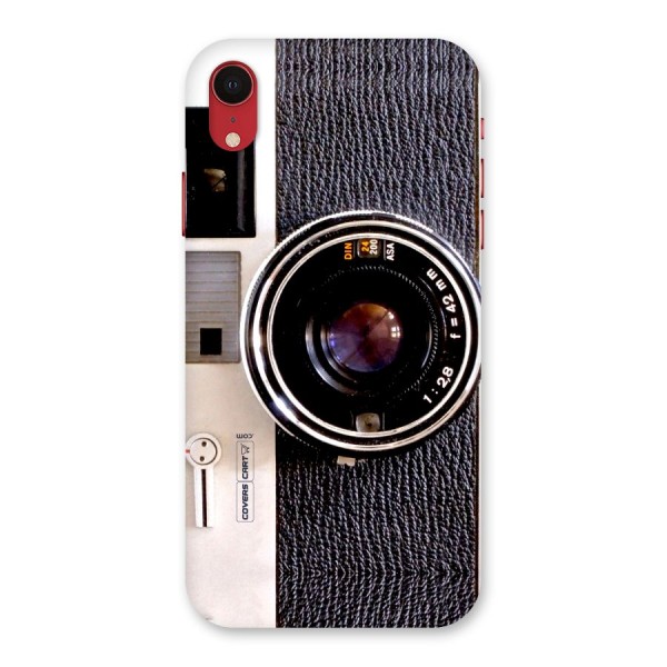 Vintage Camera Back Case for iPhone XR