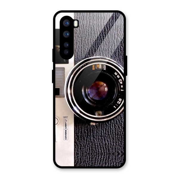 Vintage Camera Glass Back Case for OnePlus Nord
