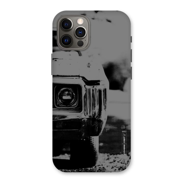 Vintage Car Black and White Back Case for iPhone 12 Pro
