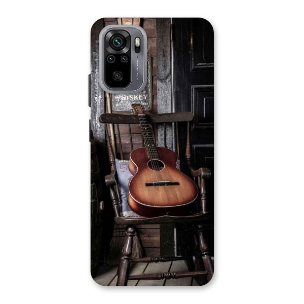 Vintage Chair Guitar Back Case for Redmi Note 10