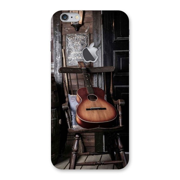 Vintage Chair Guitar Back Case for iPhone 6 Plus 6S Plus Logo Cut