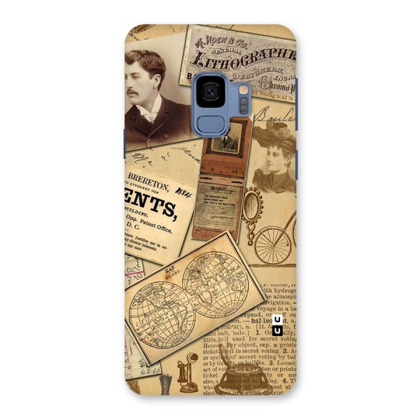 Vintage Memories Back Case for Galaxy S9