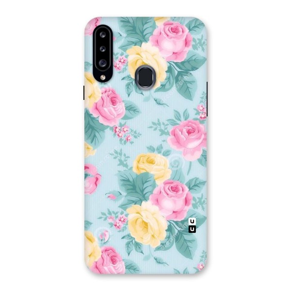 Vintage Pastels Back Case for Samsung Galaxy A20s