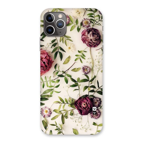 Vintage Rust Floral Back Case for iPhone 11 Pro Max