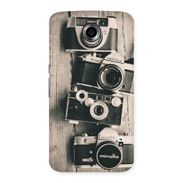 Vintage Style Shutter Back Case for Nexsus 6