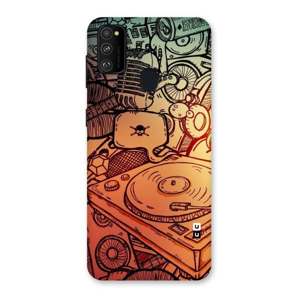 Vinyl Design Back Case for Galaxy M21