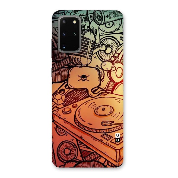 Vinyl Design Back Case for Galaxy S20 Plus