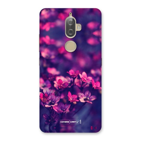 Violet Floral Back Case for Lenovo K8 Plus