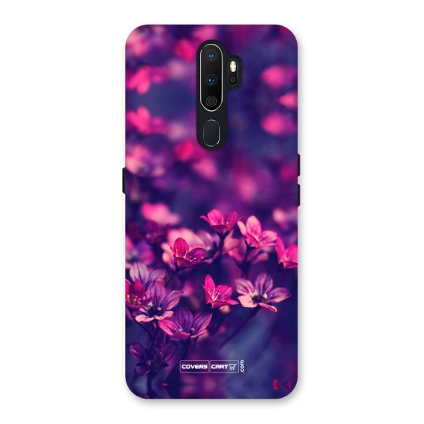 Violet Floral Back Case for Oppo A5 (2020)