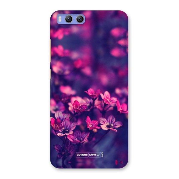 Violet Floral Back Case for Xiaomi Mi 6