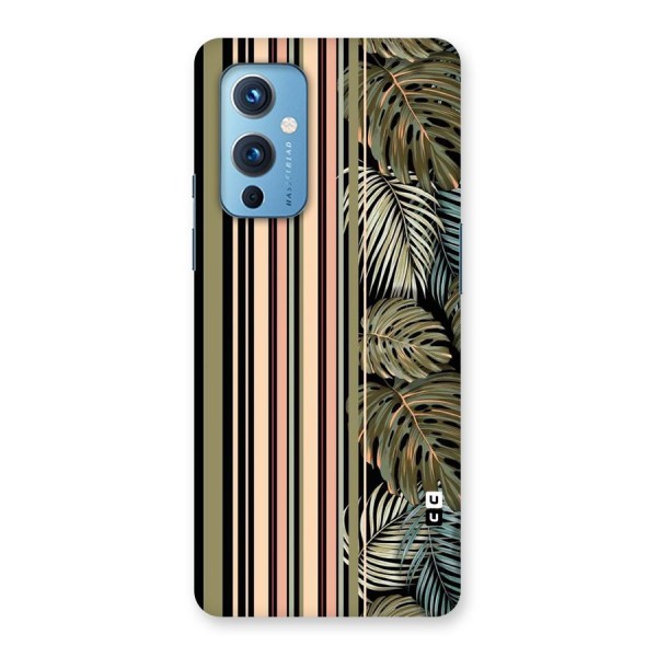 Visual Art Leafs Back Case for OnePlus 9