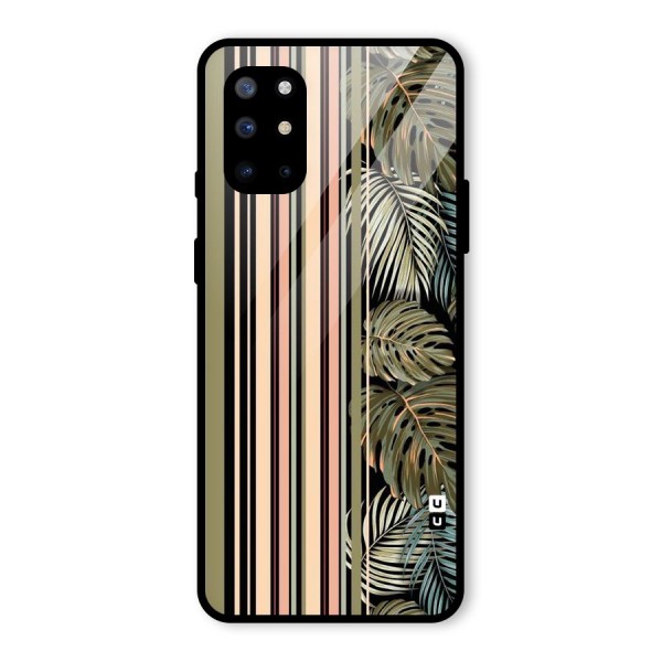 Visual Art Leafs Glass Back Case for OnePlus 8T