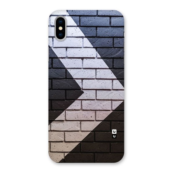 Wall Arrow Design Back Case for iPhone X