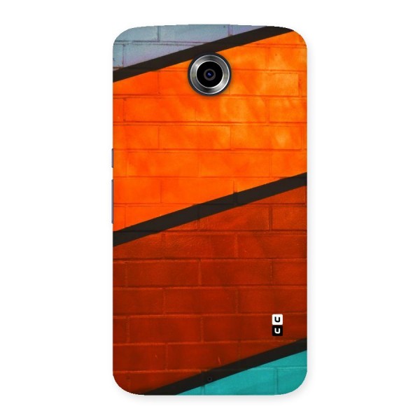 Wall Diagonal Stripes Back Case for Nexsus 6