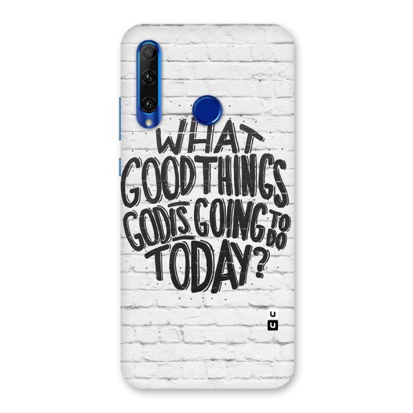Wall Good Back Case for Honor 20i