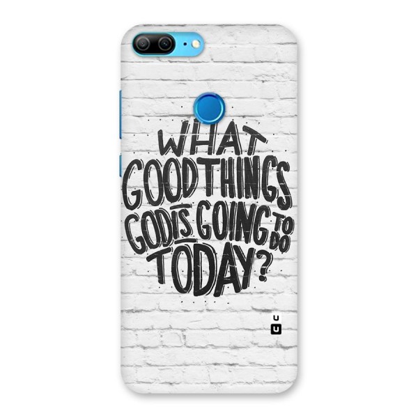 Wall Good Back Case for Honor 9 Lite