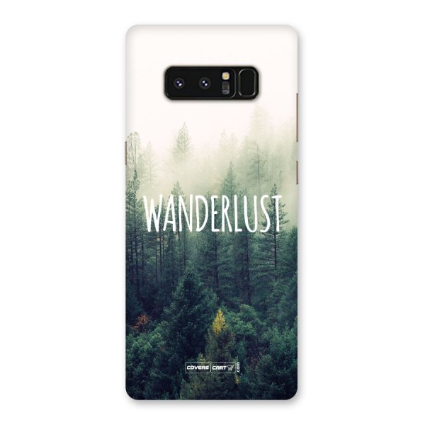 Wanderlust Back Case for Galaxy Note 8